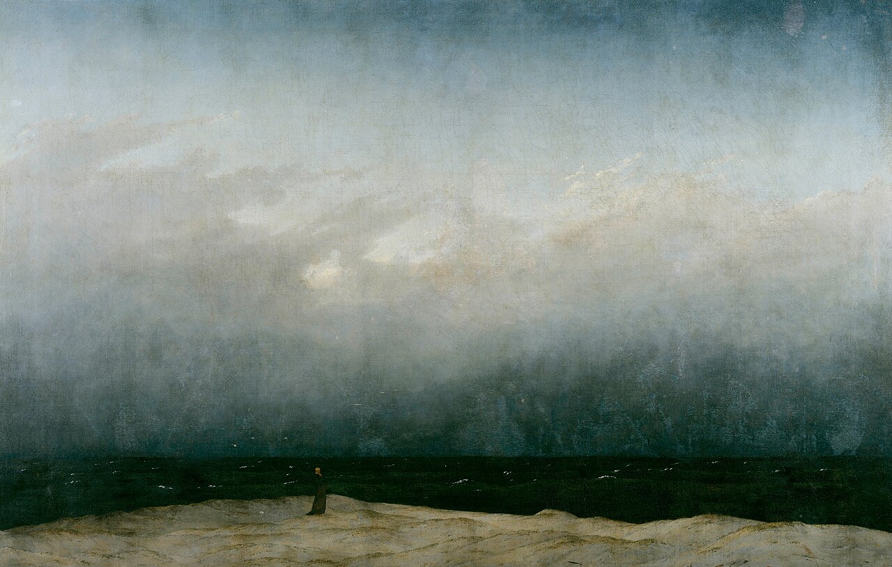Monk by the Sea, Caspar David Friedrich (1808–10)